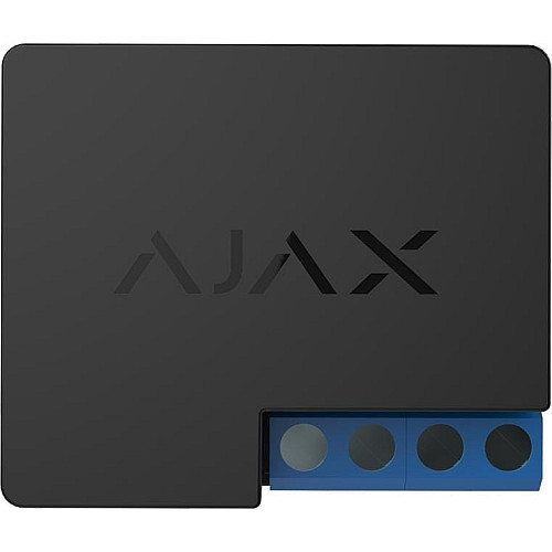 Разумное реле для управления приборами Ajax WallSwitch, 230V, 13А, 3 кВт, jeweller, беспроводное (7649.13.BL1)