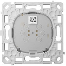 Реле одноклавішний вимикач прохідного типу Ajax LightCore Vertical 2-way for LightSwitch Jeweler, бездротовий