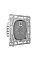 Реле одноклавішний вимикач димер Ajax VERTICAL LightCore Dimmer 1-gang for LightSwitch, Jeweler, бездротовий