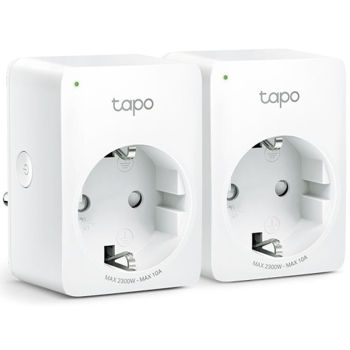 Смарт-розетка TP-LINK Tapo P100 2 шт/пак N300 BT 10A