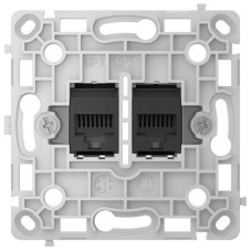 Реле розетки Ajax OutletCore LAN Vertical чорна (128848.165.BL)