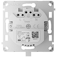 Реле розетки Ajax OutletCore for Outlet smart, Jeweler, бездротовий