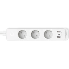 Розумний Wi-Fi подовжувач живлення TP-LINK P300 N300 BT 10A 2300W 3xSchuko 2xUSB 3.0 PD QC3.0