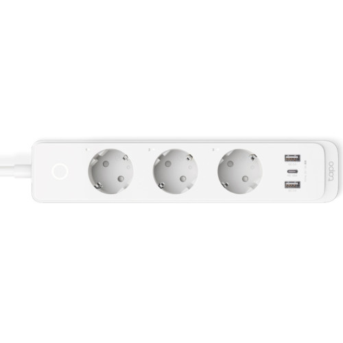 Розумний Wi-Fi подовжувач живлення TP-LINK P300 N300 BT 10A 2300W 3xSchuko 2xUSB 3.0 PD QC3.0