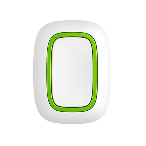 Бездротова тривожна кнопка Ajax Button, jeweller, бездротовий, білий (10315.26.WH1)