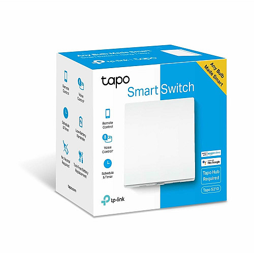 Розумний перемикач світла TP-LINK Tapo S210 868 MHz 250V 4A