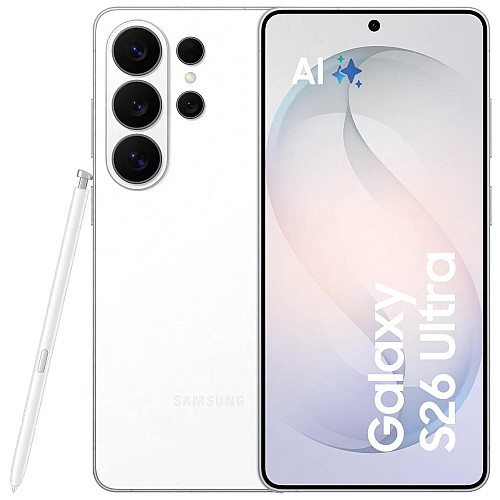 Смартфон Samsung Galaxy S26 Ultra 5G (S948) 6.9' 16/1024ГБ, 2SIM, 5000мА•год, білий