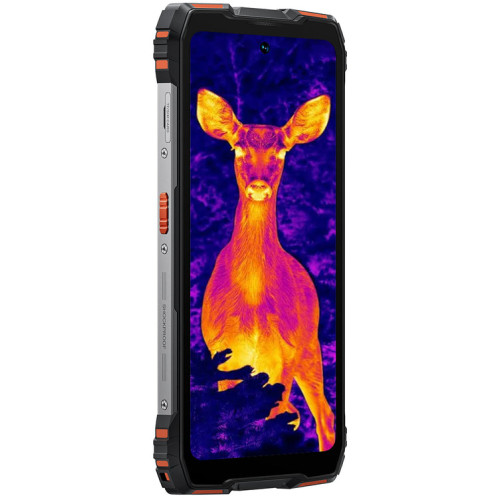 Смартфон Blackview ROCK 3 6.78' 8/256ГБ, 2SIM, 10000мА•год, чорний UA (з тепловізором)