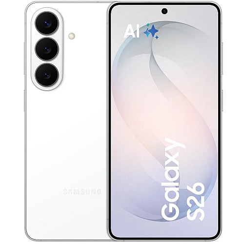 Смартфон Samsung Galaxy S26 5G (S942) 6.3' 12/256ГБ, 2SIM, 4300мА•год, білий