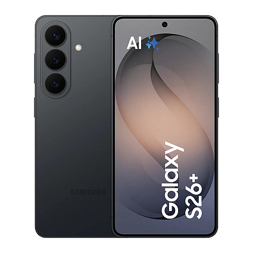 Смартфон Samsung Galaxy S26+ 5G (S947) 6.7' 12/256ГБ, 2SIM, 4900мА•год, чорний