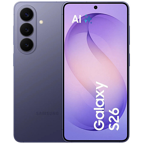 Смартфон Samsung Galaxy S26 5G (S942) 6.3' 12/512ГБ, 2SIM, 4300мА•год, фіолетовий