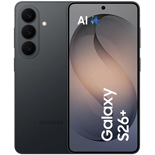 Смартфон Samsung Galaxy S26+ 5G (S947) 6.7' 12/256ГБ, 2SIM, 4900мА•год, чорний