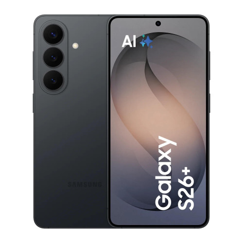 Смартфон Samsung Galaxy S26+ 5G (S947) 6.7' 12/512ГБ, 2SIM, 4900мА•год, чорний
