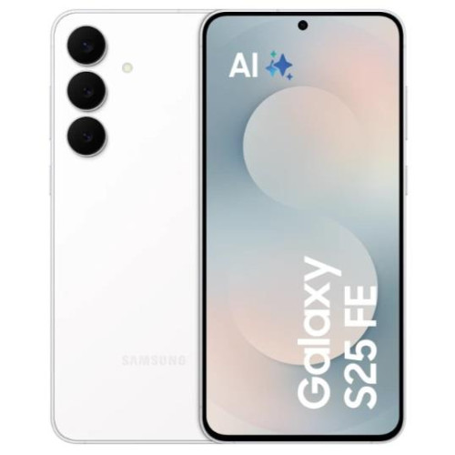 Смартфон Samsung Galaxy S25 FE 5G (S731) 6.7' 8/512ГБ, 2SIM, 4900мА•год, білий