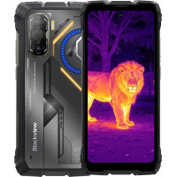 Смартфон Blackview ROCK 3 6.78' 8/256ГБ, 2SIM, 10000мА•год, чорний UA (з тепловізором)