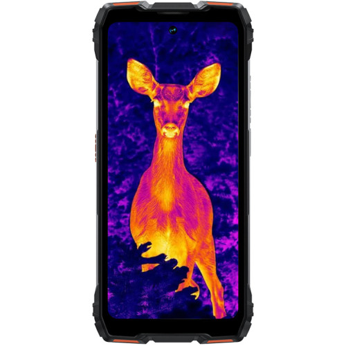 Смартфон Blackview ROCK 3 6.78' 8/256ГБ, 2SIM, 10000мА•год, чорний UA (з тепловізором)