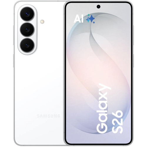 Смартфон Samsung Galaxy S26 5G (S942) 6.3' 12/512ГБ, 2SIM, 4300мА•год, білий
