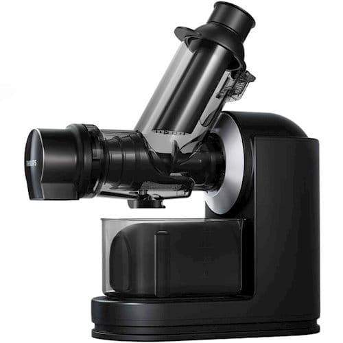 Соковыжималка Philips Viva Collection шнековая 150Вт, чаша-1л, жмых-0.75л, пластик, черный