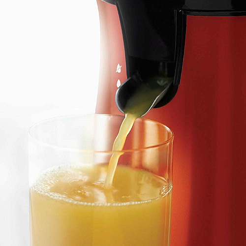 Соковыжималка Russell Hobbs Colours Plus цитрус-пресс 600Вт, 2 насадки в комплекте, пластик, красный