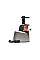 Соковитискач Tefal Infiny Press шнекова 200Вт, чаша-0.8л, жмих-0.8л, пластик, чорно-сірий
