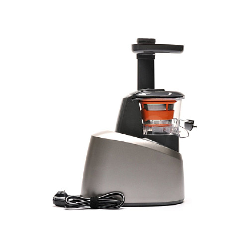 Соковитискач Tefal Infiny Press шнекова 200Вт, чаша-0.8л, жмих-0.8л, пластик, чорно-сірий