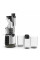 Соковитискач Tefal Ultra Juice шнековий 200Вт, чаша-6л, жмих-0.8л, пластик, сріблясто-чорний