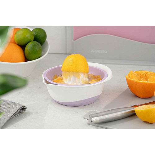Соковыжималка ручная для цитрусовых ARDESTO Fresh, 0.6л, пластик, лиловый