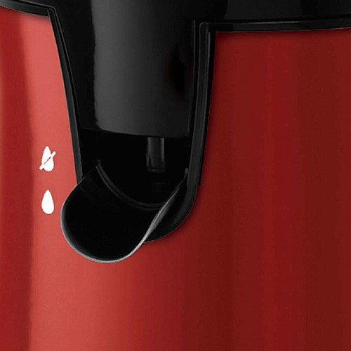 Соковыжималка Russell Hobbs Colours Plus цитрус-пресс 600Вт, 2 насадки в комплекте, пластик, красный