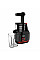 Соковитискач Tefal Juiceo шнековий 150Вт, чаша-0.8л, жмих-0.8л, насадка для цитрусових, пластик, червоно-чорний