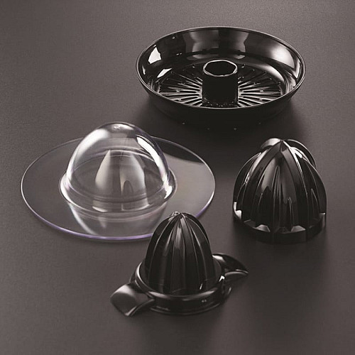 Соковыжималка Russell Hobbs Classics цитрус-пресс 60Вт, 2 насадки в комплекте, металл, черный