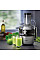 Соковитискач Philips Avance Collection відцентрований 1200Вт, чаша-1л, жмих-2.1л, жолоб на ціле яблуко, пластик/метал, сріблястий