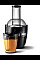 Соковыжималка Philips Viva Collection отцентрированная 800Вт, чаша-2л, жмых-1.2л, желоб на целое яблоко, пластик, черный