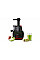 Соковитискач Tefal Juiceo шнековий 150Вт, чаша-0.8л, жмих-0.8л, насадка для цитрусових, пластик, червоно-чорний