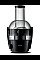 Соковыжималка Philips Viva Collection отцентрированная 800Вт, чаша-2л, жмых-1.2л, желоб на целое яблоко, пластик, черный