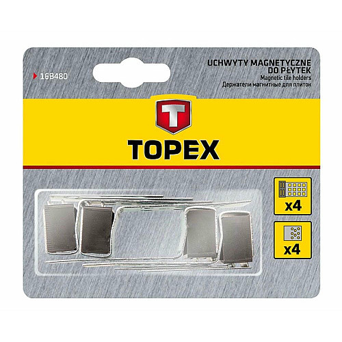 Магніти для кахельної плитки TOPEX, 4шт