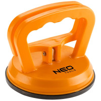 Присоска вакуумна Neo Tools, одинарна, пластиковий корпус, D120мм, 40кг