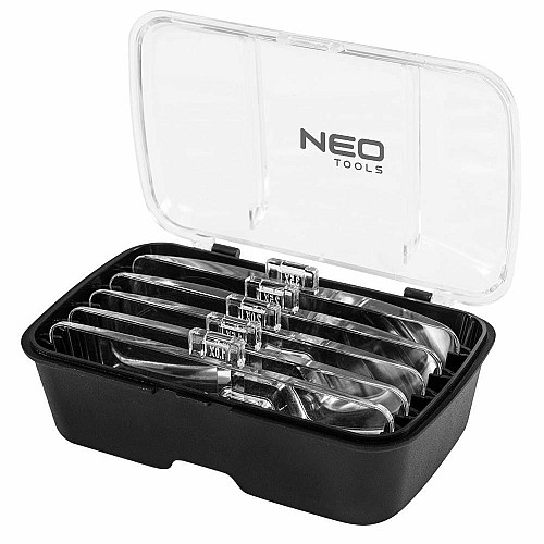 Увеличительные линзы Neo Tools, регулировка размера головы, подсветка 2xLED, 5 линз