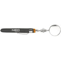Дзеркало інспекційне Neo Tools, 180-480мм, прогумований тримач