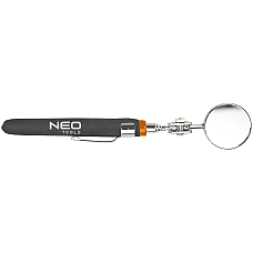 Дзеркало інспекційне Neo Tools, 180-480мм, прогумований тримач