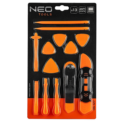 Набор для ремонта смартфонов Neo Tools, антистатические универсальные открыватели для снятия корпусов 13шт.