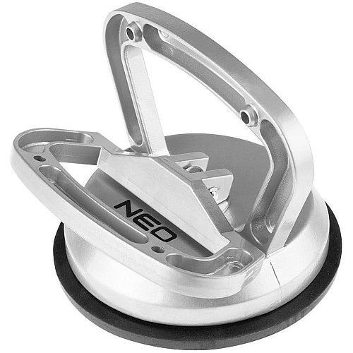 Присоска вакуумная Neo Tools, одинарная, алюминиевый корпус, D120мм, 50кг