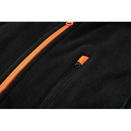 Кофта рабочая Neo Tools Outdoor, флисовая, 300г/м кв, на молнии, XXL(58), черный