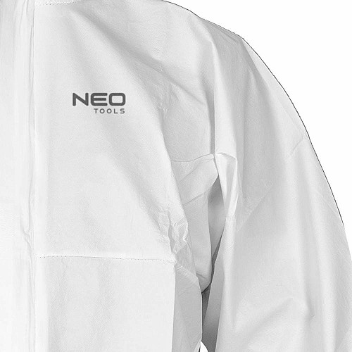 Костюм защитный Neo Tools, полипропилен, плотность 65 г/м2, размер XXXL, белый