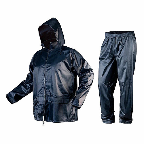 Дождевик Neo Tools (Куртка+Брюки), полиэстер, 170г/м кв, сумка, XL(54), синий темный
