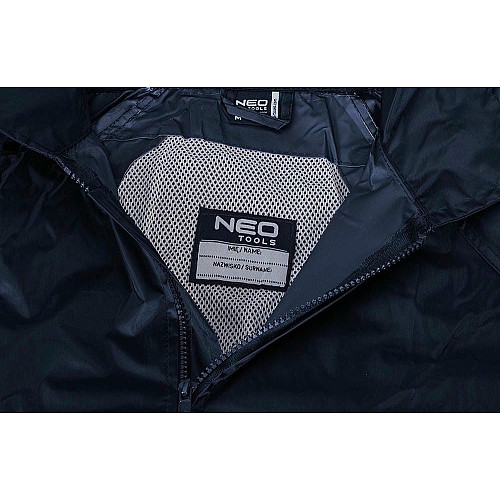 Дощовик Neo Tools (Куртка+Штани), поліестер, 170г/м кв, сумка, XXXL(58), синій темний