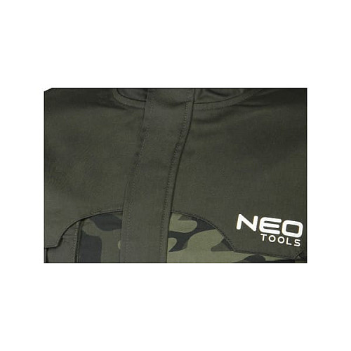 Куртка робоча Neo Tools Camo, візерунок моро, XXL(56), камуфляж