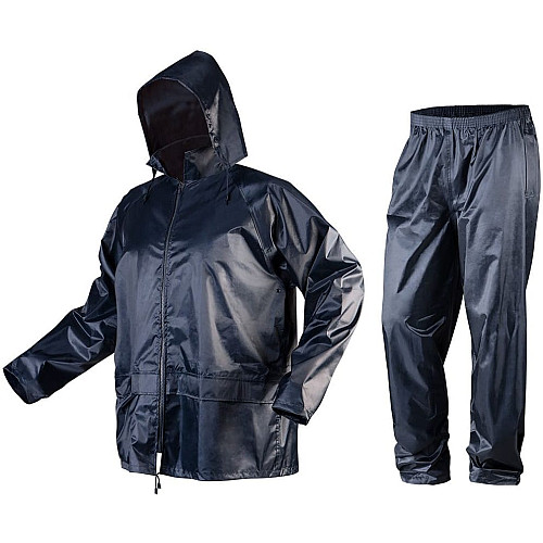 Дощовик Neo Tools (Куртка+Штани), поліестер, 170г/м кв, сумка, XXXL(58), синій темний