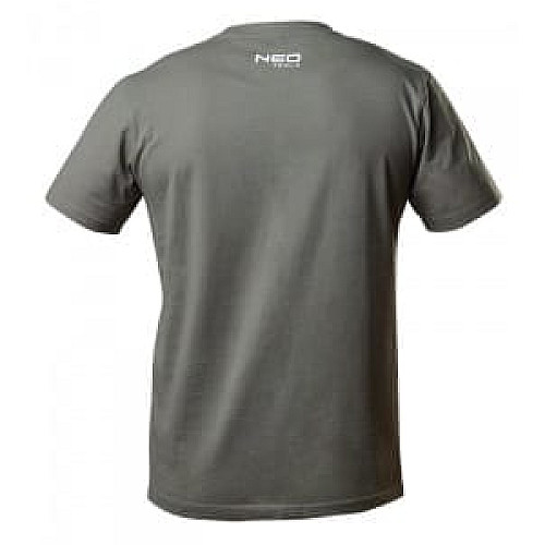 Футболка рабочая Neo Tools Camo, 100% хлопок, принт HRD WRK узор моро, XL(54), оливковый