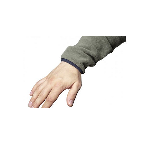 Кофта рабочая Neo Tools Camo, флисовая, 300г/м кв, усиление тканью Oxford, на молнии, S(48), оливковое