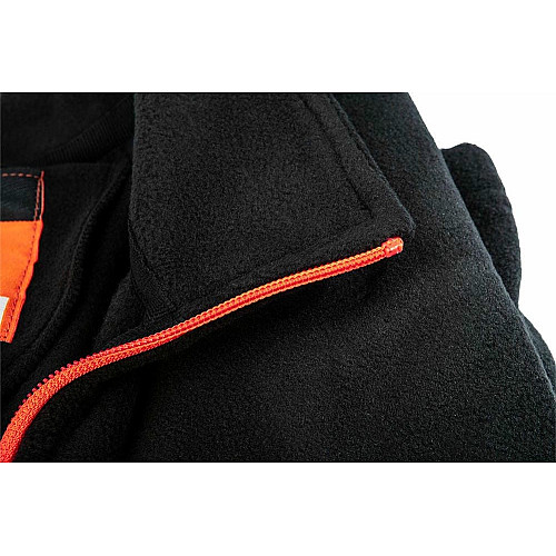 Кофта рабочая Neo Tools Outdoor, флисовая, 300г/м кв, на молнии, XXL(58), черный